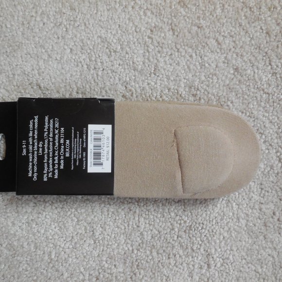 Lot of 3 New Directions 2 Pack Bamboo Pillow Sole Liner Socks Sock Size 9-11 Nud - Picture 7 of 10